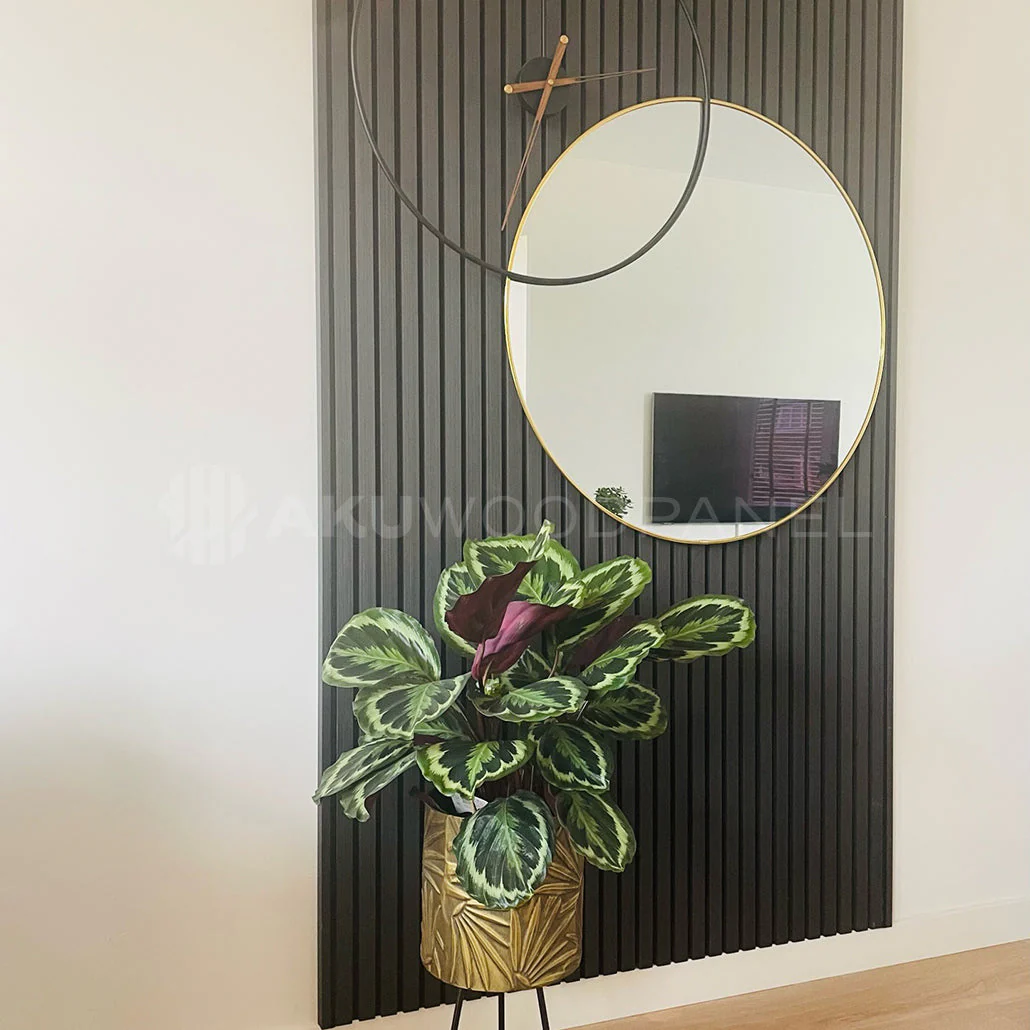 Akustikpaneele Schwarze Eiche | XL 300 cm x 60 cm | Dreiseitig Echtholzfurnier - Image 8